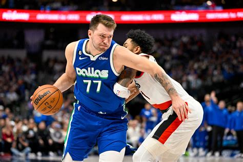 Mavs edge Blazers behind Luka Doncic’s triple-double