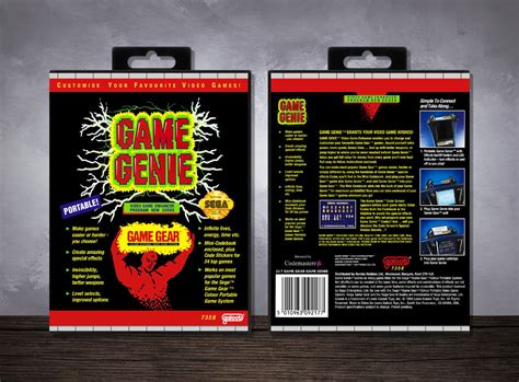 SEGA Game Gear Game Case - Game Genie