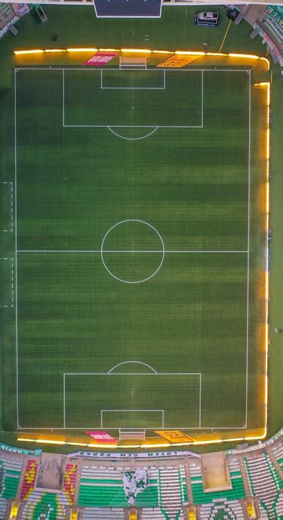 Aerial View of Football Field · Free Stock Photo