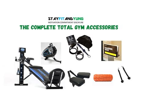 The Complete Total Gym Accessories, Parts & their Compatible Models - StayFit&Yung