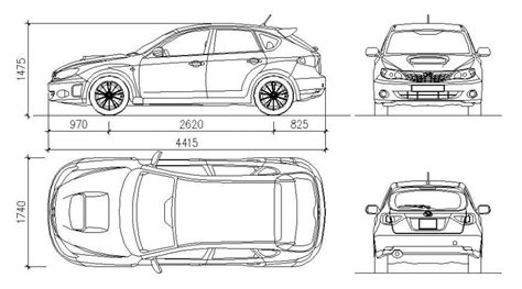 Drawings details of vehicle transportation car autocad file - Cadbull