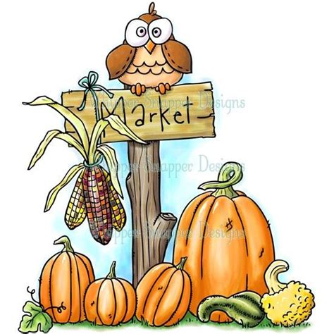 Harvest Market | Fall clip art, Fall coloring pages, Cartoon clip art