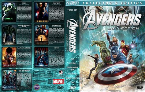 The Avengers Collection - Movie DVD Custom Covers - Avengers Collection ...