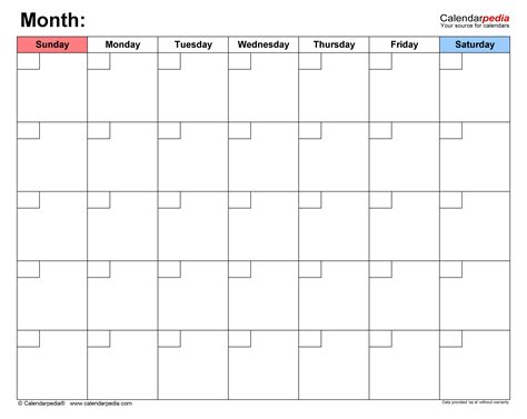 11 Monthly Planner Template Excel Excel Templates Excel Templates - Bank2home.com