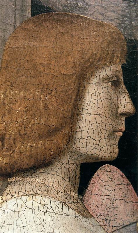 PIERO DELLA FRANCESCA Madonna and Child Attended by Angels (detail), 1460-65 | Madonna and child ...