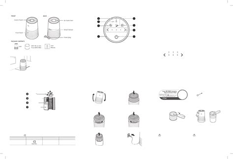 User manual Winix A230 (English - 2 pages)