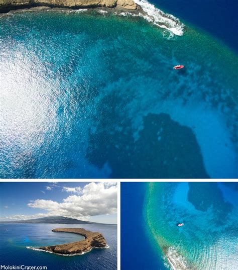 Spectacular New Molokini Photos! Aerial Photography above Maui, Hawaii