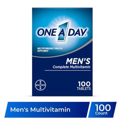 One A Day® Men's Complete Multivitamin Tablets, 100 ct - Fry’s Food Stores