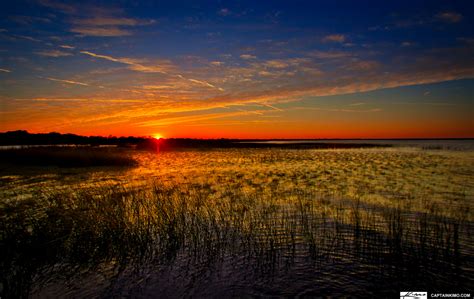 Sunset East Lake Tohopekaliga St Cloud Florida | HDR Photography by Captain Kimo