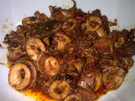 أم عاليه: Sambal Goreng Cumi