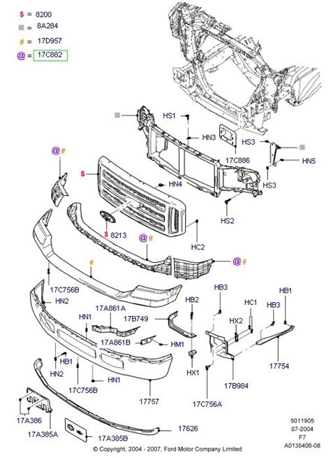 2003 Ford F150 Parts Diagram