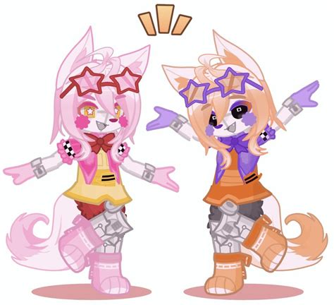 FT Foxy and Lolbit-Gacha Life 2 designs | Fnaf, Fnaf characters, Fnaf memes