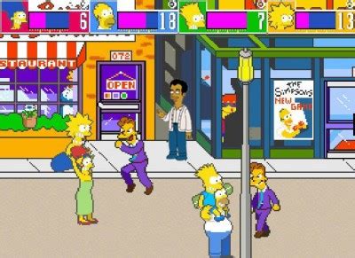 The Simpsons Arcade Game