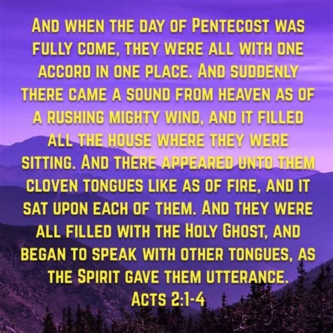 Pentecost In The Kjv Bible - pentecost2022