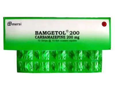 BAMGETOL KAPLET 200 MG - Kegunaan, Efek Samping, Dosis dan Aturan Pakai - Halodoc