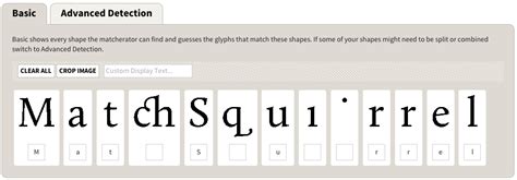 Identify Fonts - The Font Squirrel Matcherator