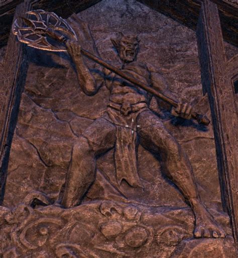 Aspect of Malacath in Old Orsinium (ESO) | Elder scrolls, Skyrim, Beast