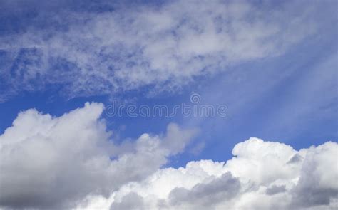 Sky Daylight. Close Up of Cumulonimbus Clouds on the Sky Stock Image - Image of white, high ...