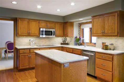 11 Most Fabulous Kitchen Paint Colors with Oak Cabinets Combinations ...