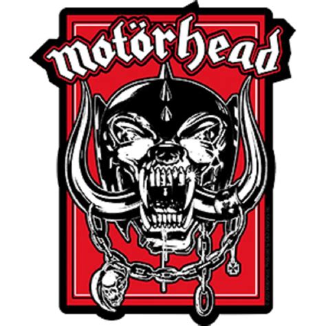 Motorhead Warpig in Red Sticker - Orignal Artwork Vinyl - Decal STICKER ...