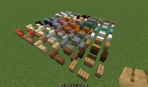 Extra Pieces Mod (1.16.5, 1.15.2) - Stairs, Slabs, Walls, Fences,... - Mc-Mod.Net