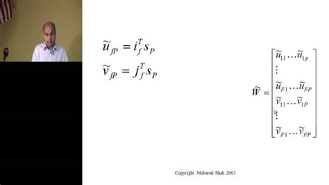 Lecture 15: Structure from Motion - YouTube