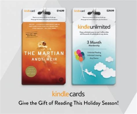 Kindle Cards, New Book-Specific Kindle Gift Cards | The eBook Reader Blog