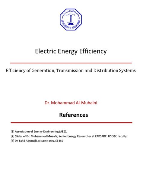 Efficiency of Generation, Transmission and Distribution Systems | PDF ...