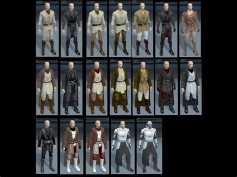 Movie Jedi Robes and Armours (1.1) at Star Wars Knights of the Old ...