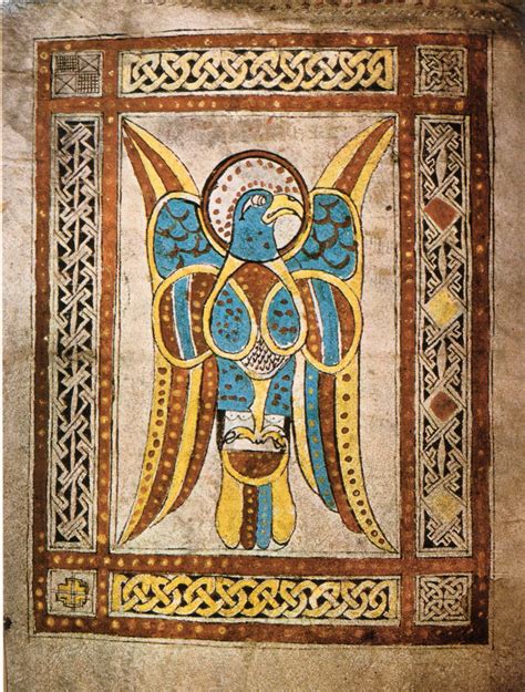 Illuminated manuscript, Celtic art, Book of kells