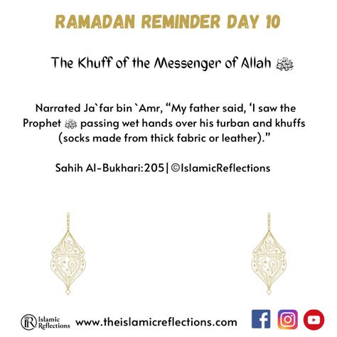 Ramadan Reminders 2022, Day 10 - Islamic Reflections