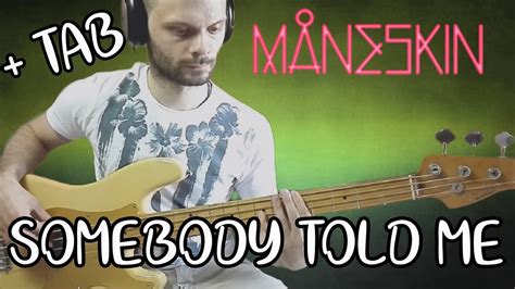 Somebody told me - Maneskin - Bass cover + Tab Chords - Chordify