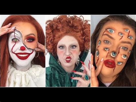 Top 10 Easy Halloween Makeup Tutorials Compilation - YouTube