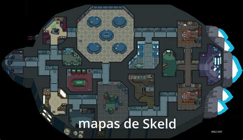 Among us La guía de mapas de Skeld - amongus.support