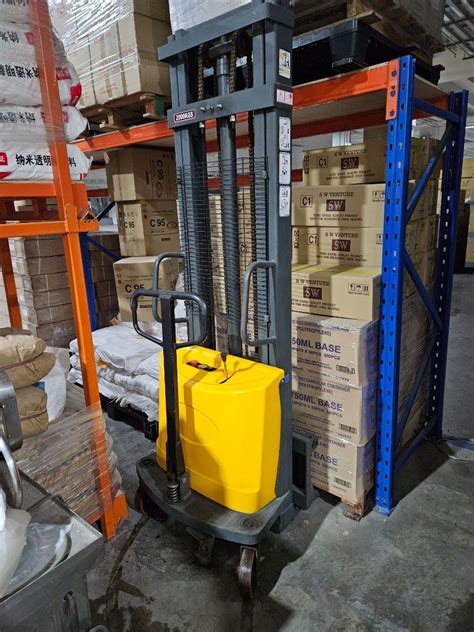 Electric pallet stacker, Furniture & Home Living, Home Improvement & Organisation, Home ...