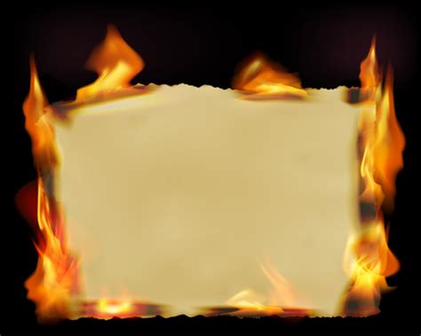 Cartoon Flames Template