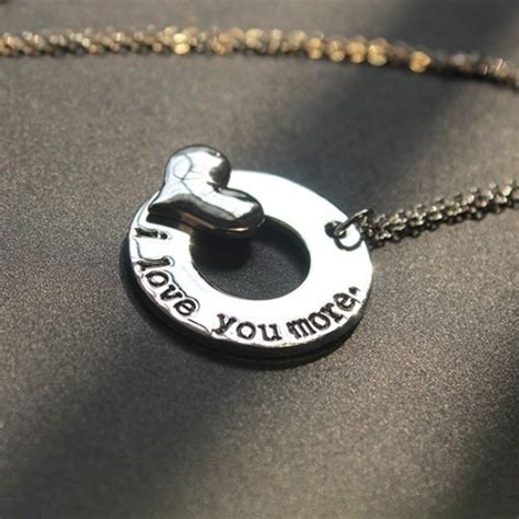 "I Love You More" Necklace- 1 or 2 Pack