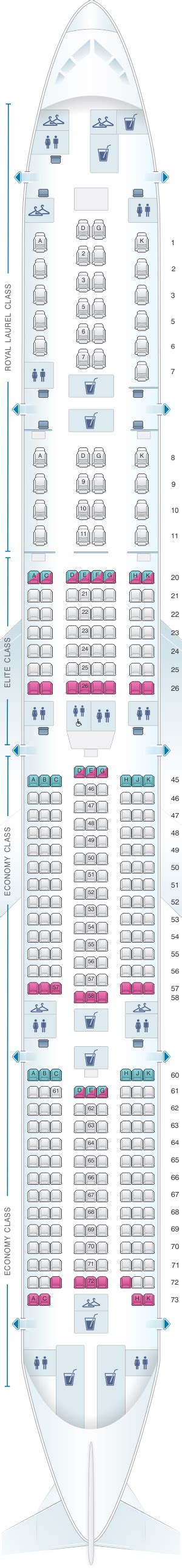 Eva Air Premium Economy Seating Plan | Elcho Table