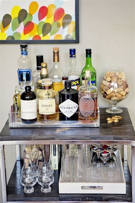 25 Creative Built-In Bars and Bar Carts