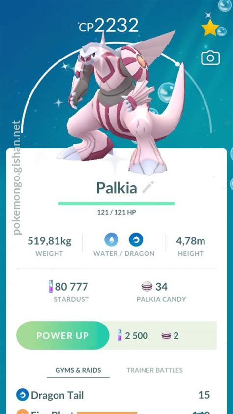 Shiny Palkia - Pokemon Go