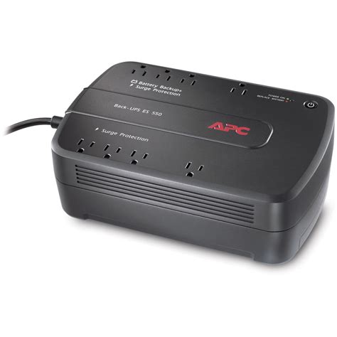 APC Back-UPS 550VA 8 Outlet 120V Battery Backup BE550G-LM B&H