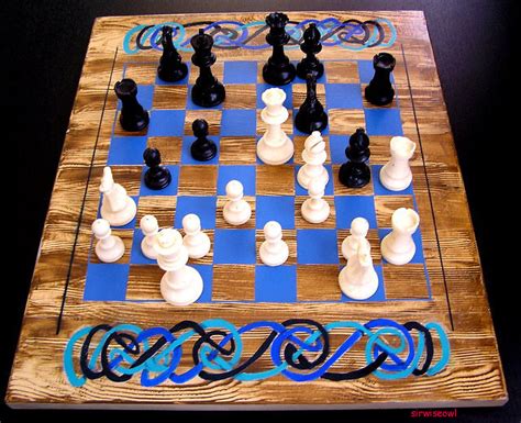 Chess Board | We cut this MDF board to a chess board size an… | Flickr