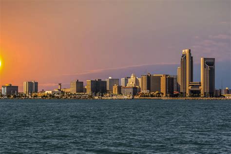 Corpus Christi, Texas Skyline | I took this from the Dolphin… | Flickr