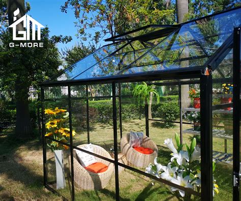 Luxury Outdoor Aluminum Frame Hobby Greenhouse Glass Greenhouse Kits - Buy Glass Frame Kit For ...