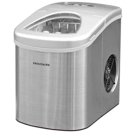 Frigidaire 26 lb. Portable Countertop Ice Maker in Stainless Steel EFIC117-SS - The Home Depot