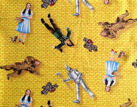 Amazon.com: 1/2 Yard - Wizard of Oz Yellow Brick Road 100% Cotton ...