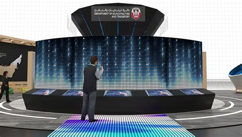 DMT Abu Dhabi - Exhibition stand on Behance