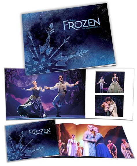 Frozen the Broadway Musical Souvenir Program