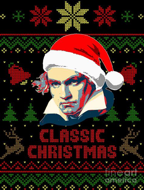 Classic Christmas Beethoven Digital Art by Filip Schpindel - Fine Art America