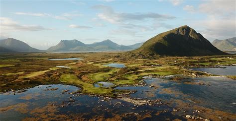 Lofoten Links Golf Course, Norway. The most northerly links course in the world at 68.3° N in ...